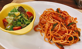 お子様セット ナポリタンうどん